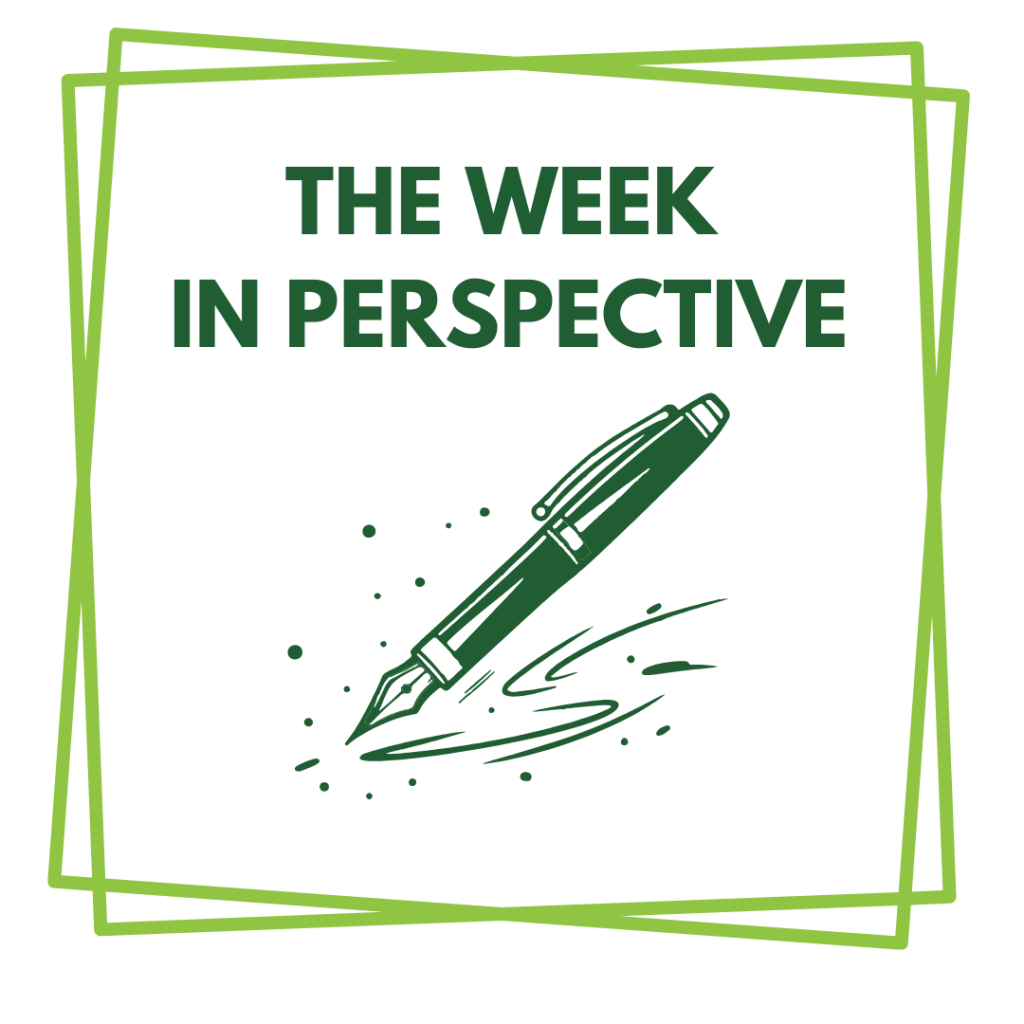 The Week in Perspective&nbsp;9/28/2025