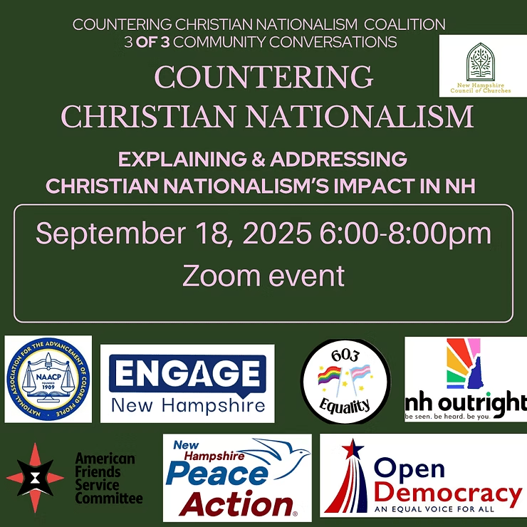 Countering Christian Nationalism Community&nbsp;Conversation