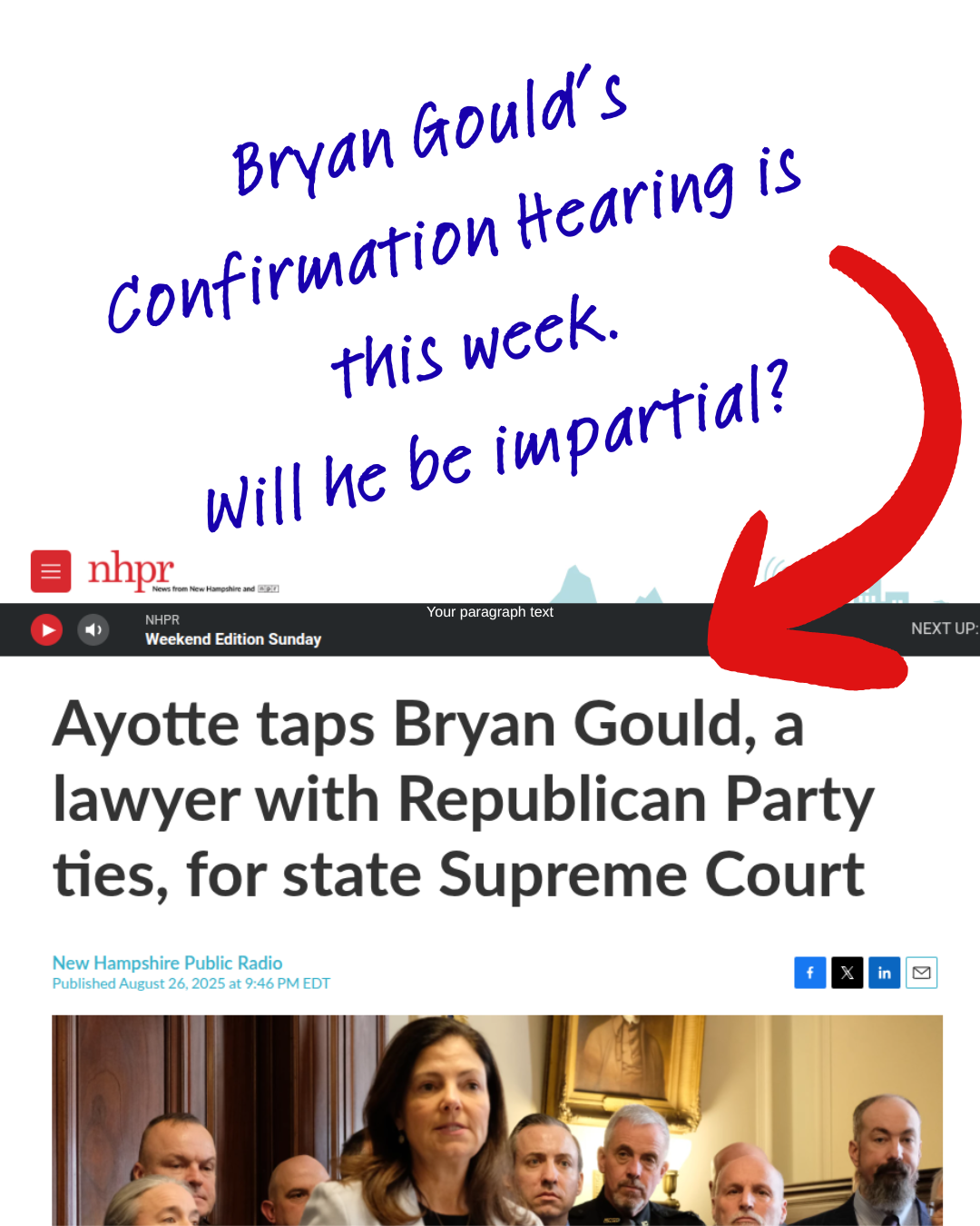 NH Supreme Court Action Alert