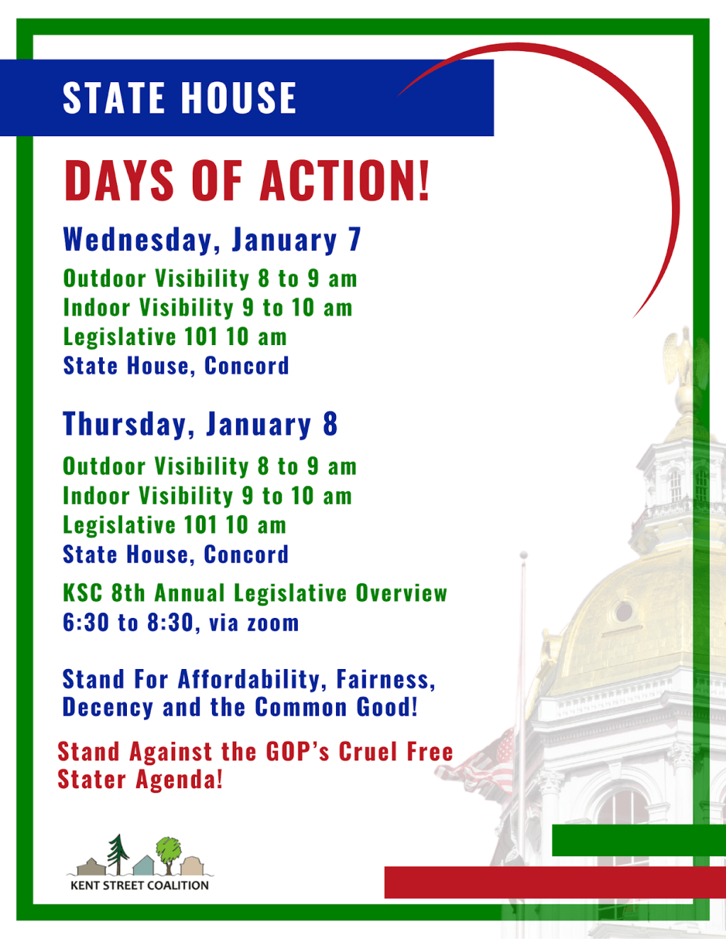 UPDATE: Opening Days of the NH 2026 Legislative&nbsp;Session