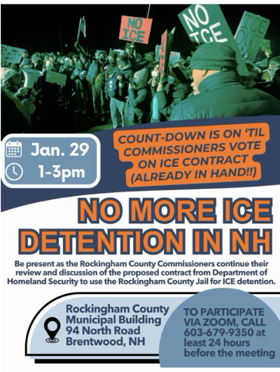 No More Ice Detention in NH