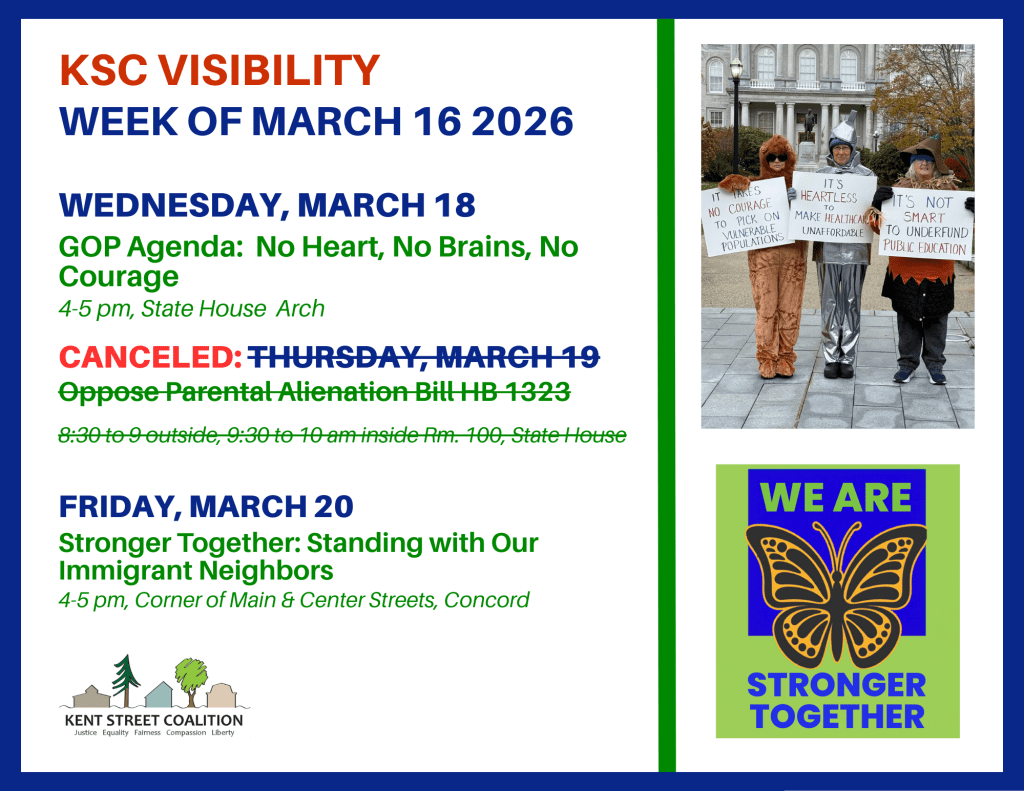 VISIBILITY ACTIONS: March&nbsp;15-21