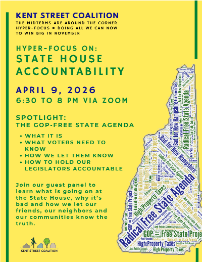 April Kent Street Coalition Monthly&nbsp;Meeting