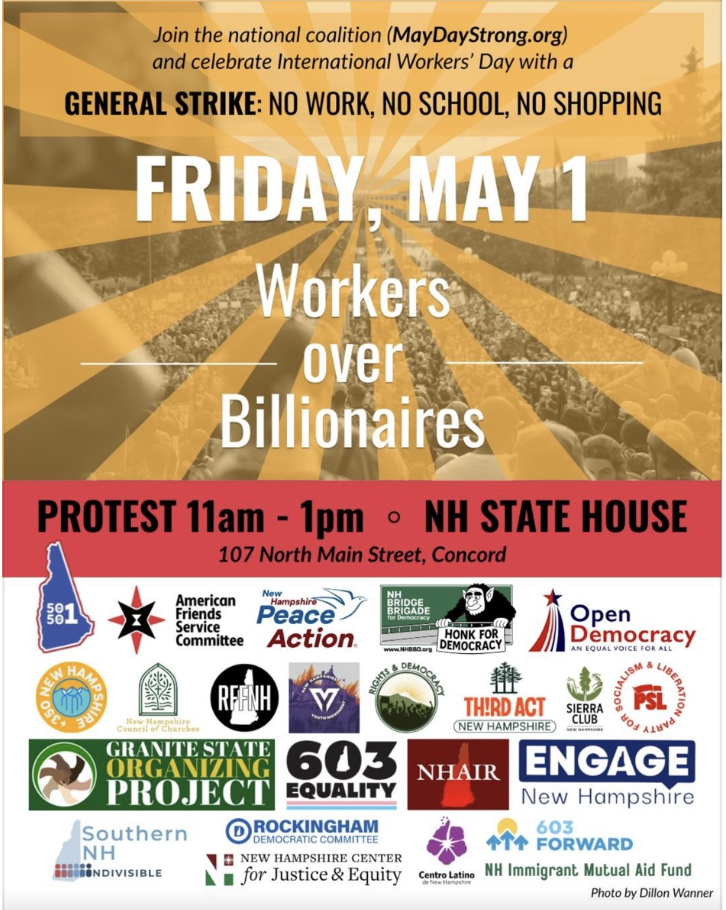 May Day Protest: Workers Over Billionaires!