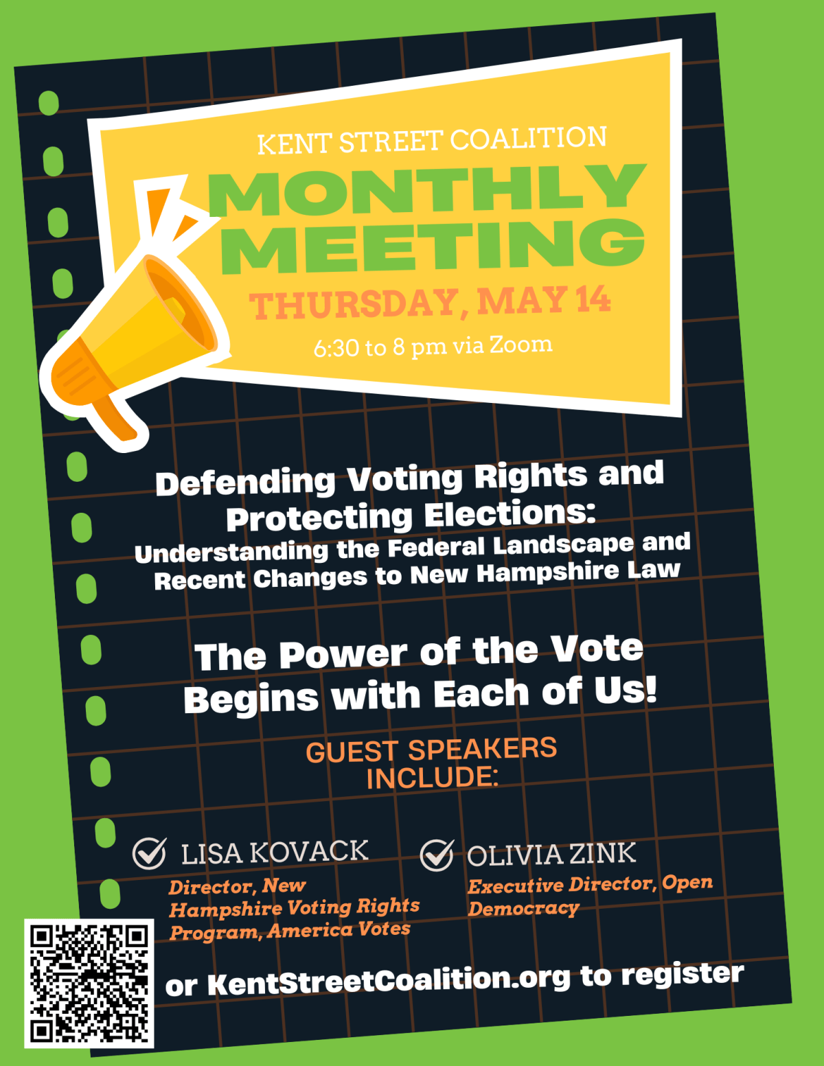 KSC MONTHLY MEETING:&nbsp;May